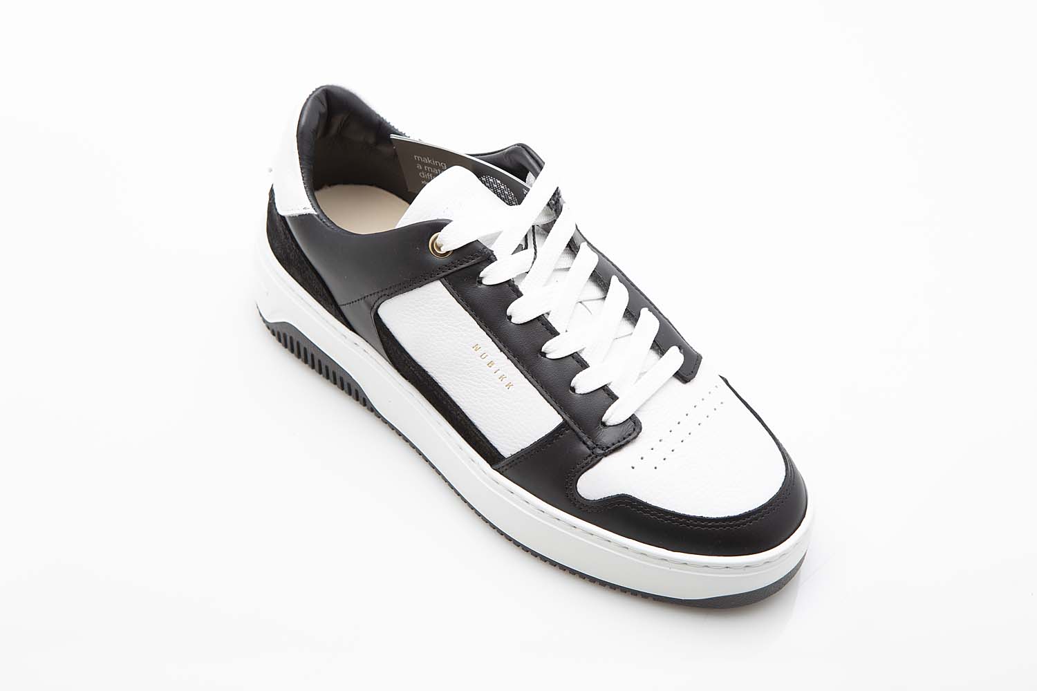 Nubikk, Basket Court Black/White Van Oorschot Schoenen