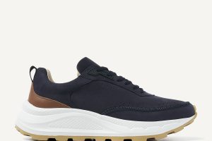 Nubikk, Oberon Reese Navy Suede Brown