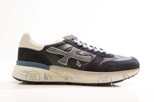 Premiata, Mick D. Blauw Suede