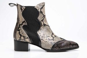 Pertini, 33028 D7 Zwart combi met Suede